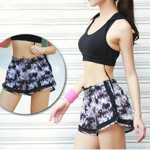 Mesh Patchwork Sports Shorts