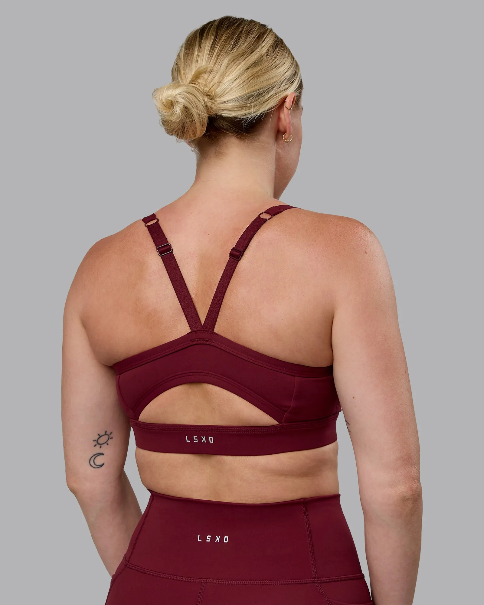 Momentum Sports Bra D/DD/E - Cordovan