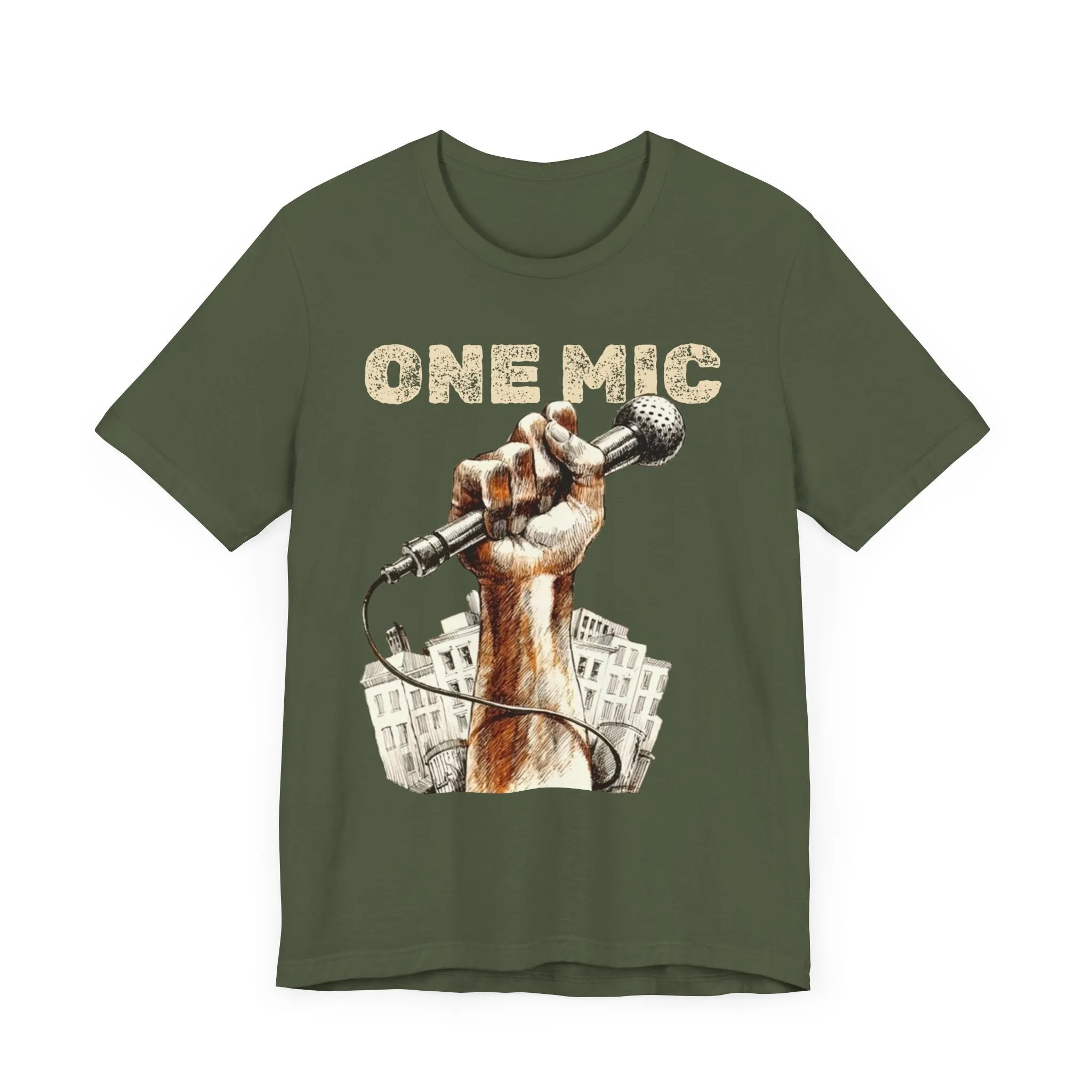 One Mic: Unisex Jersey Tee
