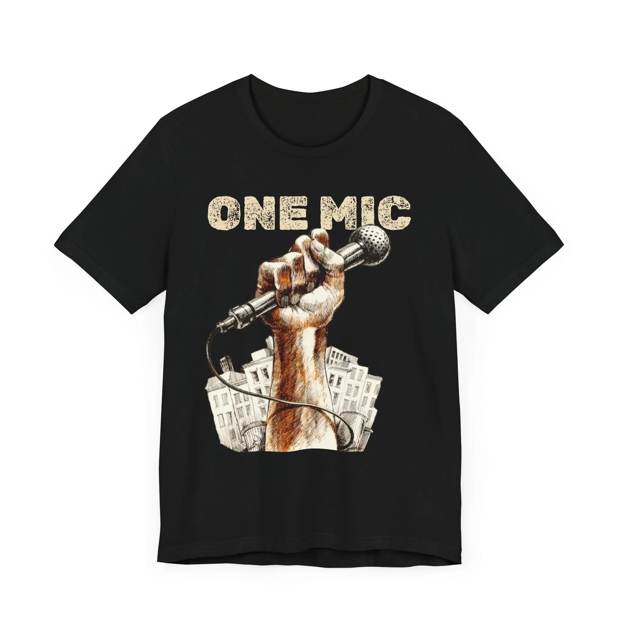 One Mic: Unisex Jersey Tee