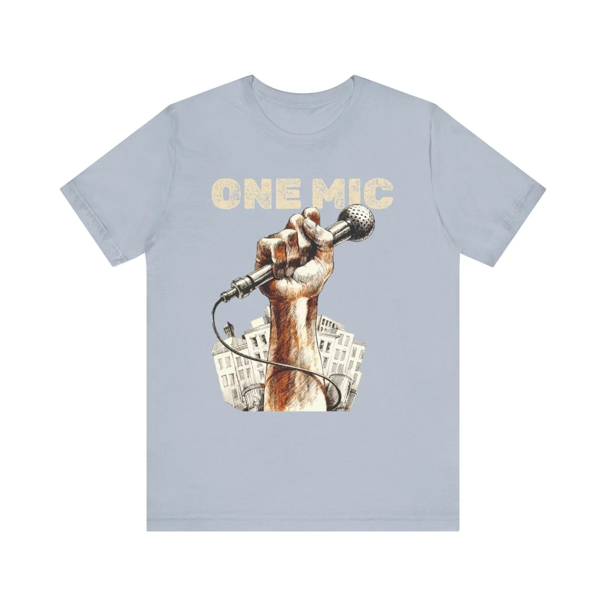 One Mic: Unisex Jersey Tee