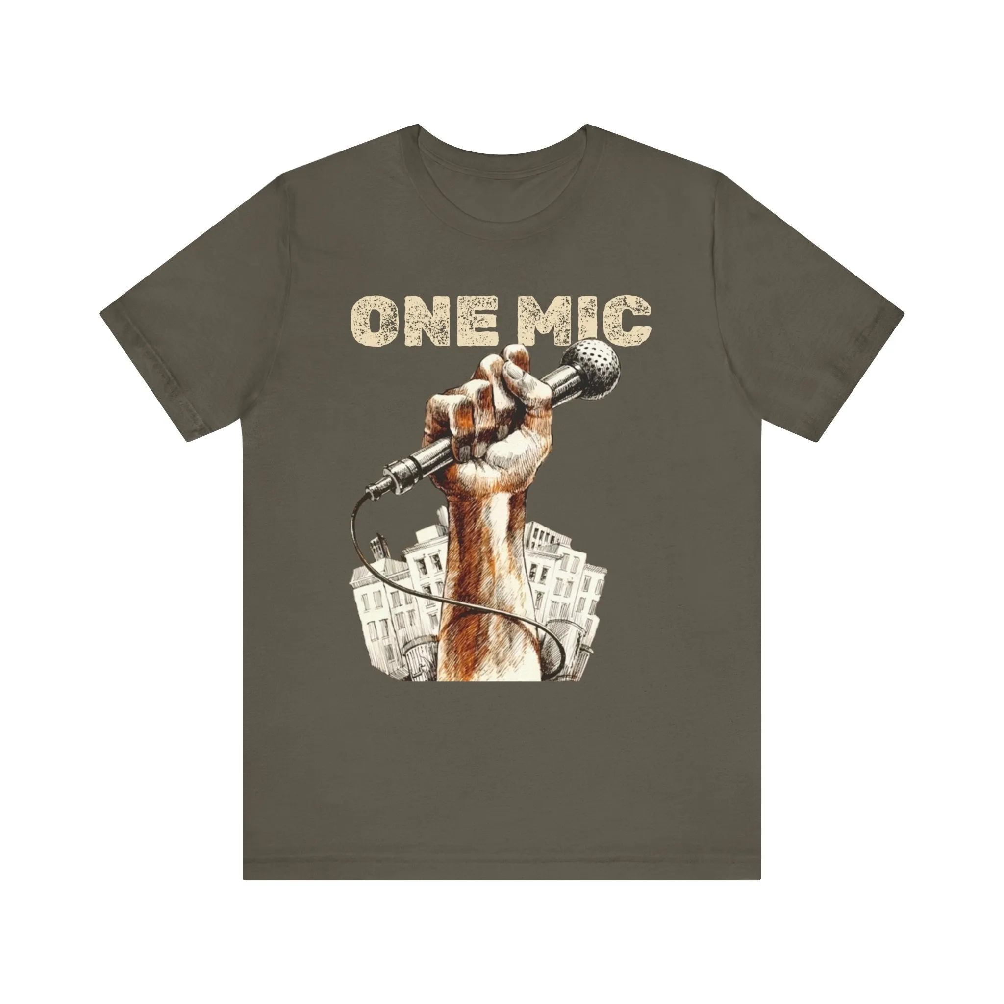 One Mic: Unisex Jersey Tee