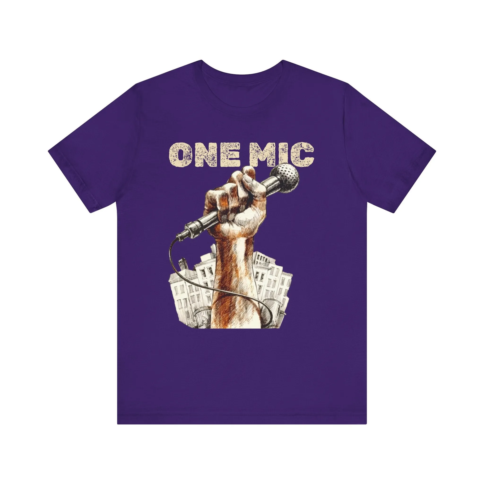 One Mic: Unisex Jersey Tee