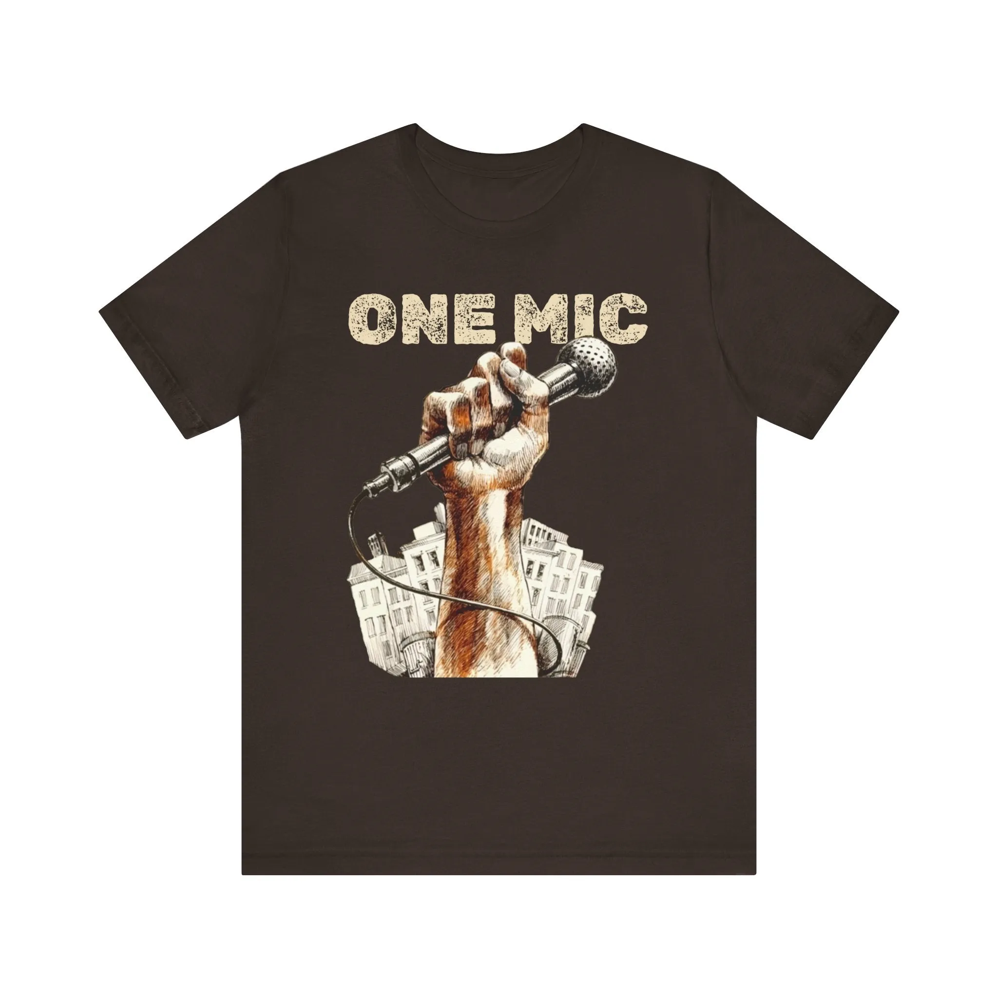 One Mic: Unisex Jersey Tee