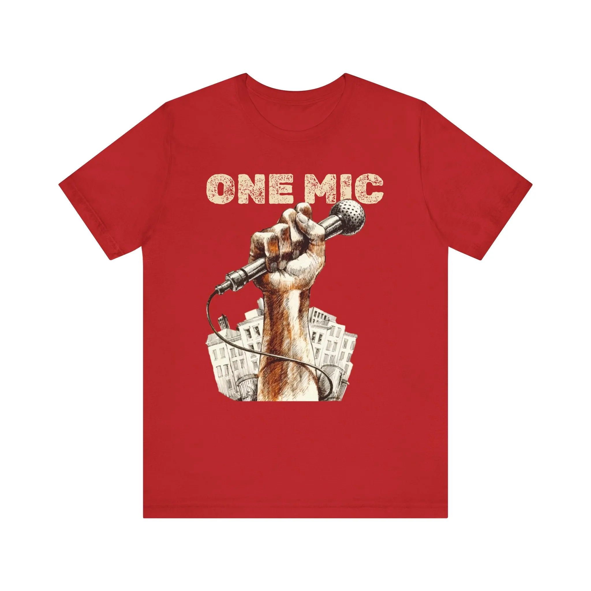 One Mic: Unisex Jersey Tee