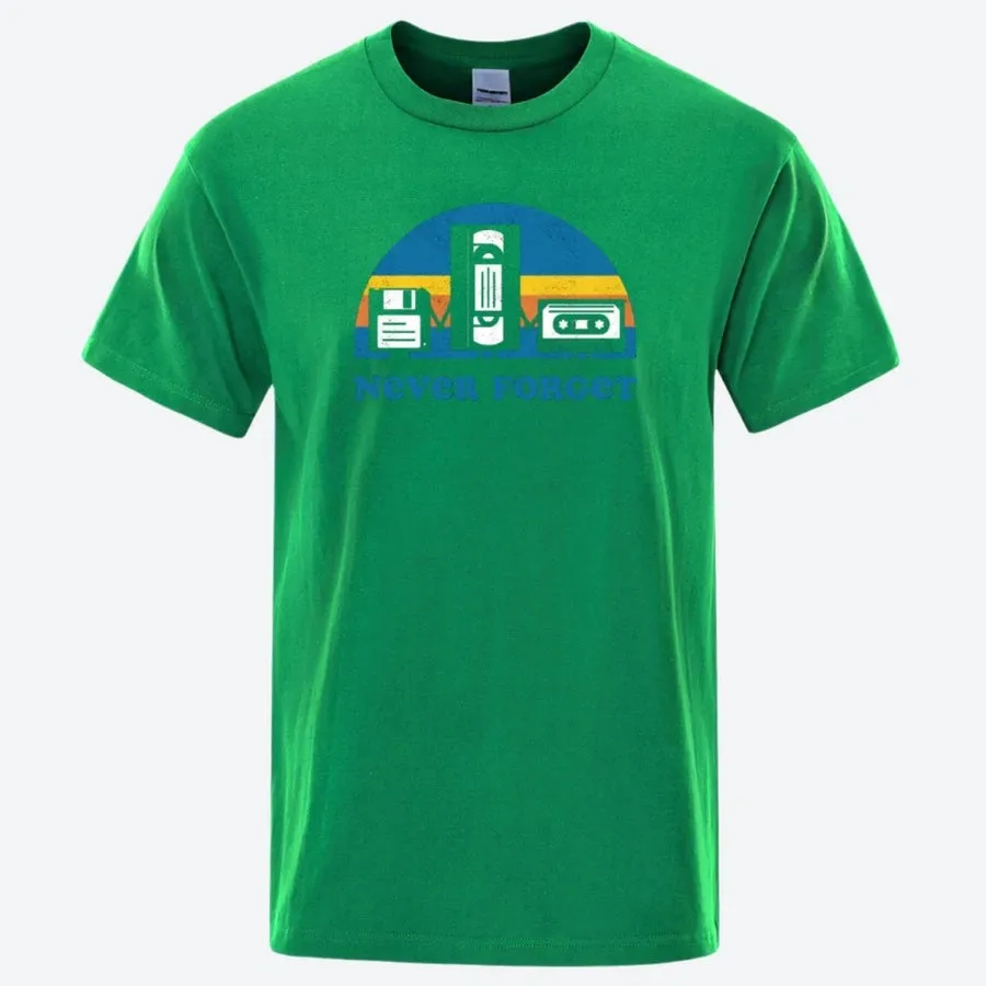 Retro Media Graphic T-Shirts