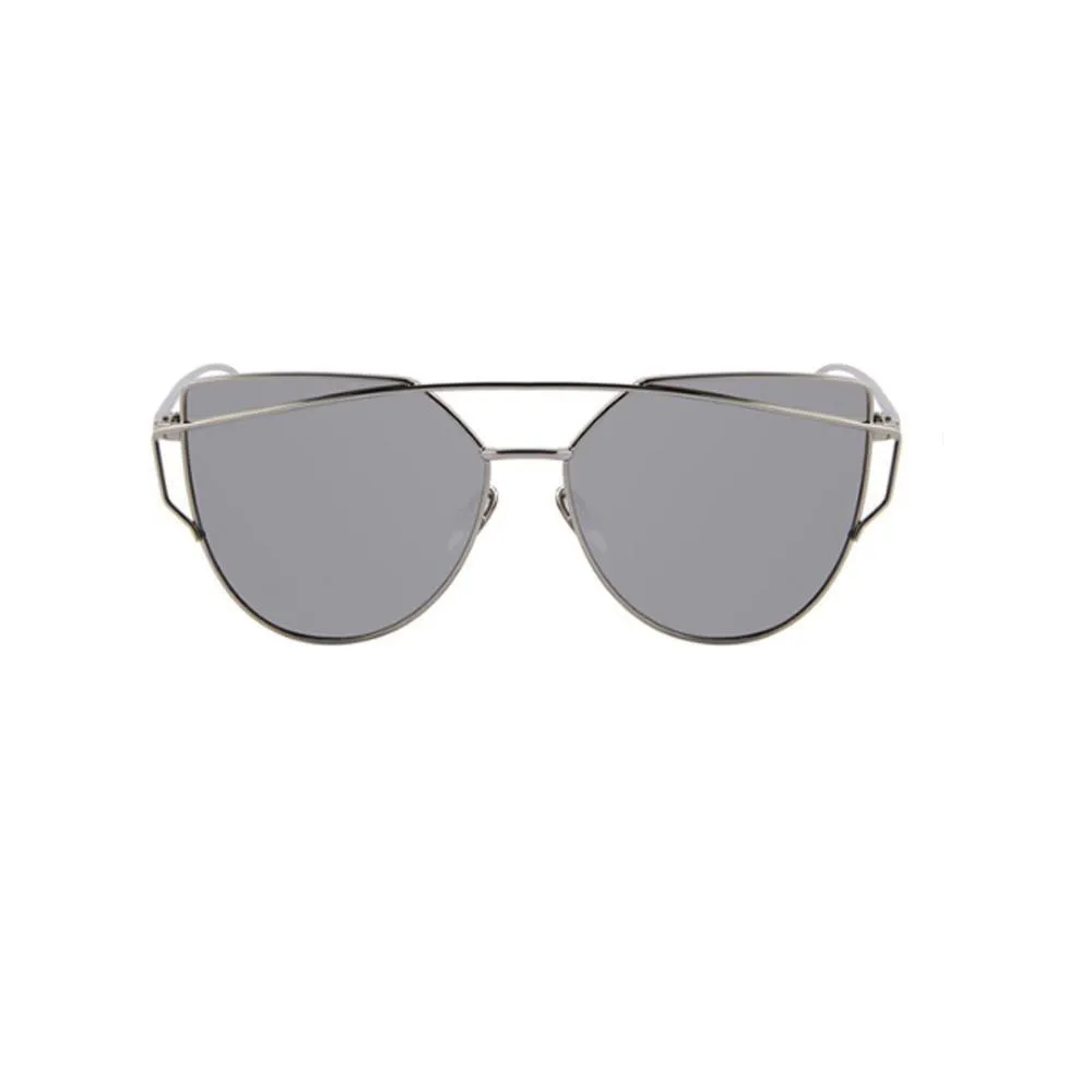 Silver Cateye Shades
