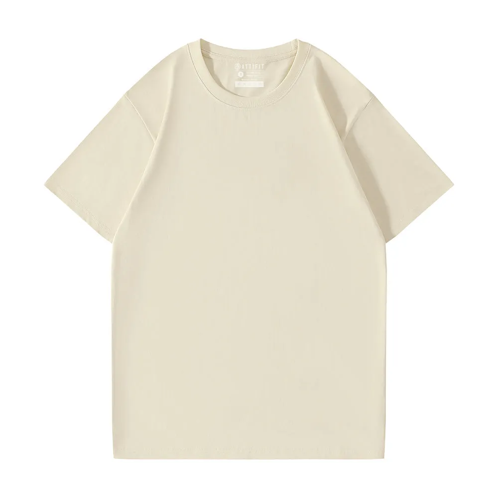Solid Premium Casual Cotton T-Shirt